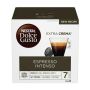 Kavos kapsulės Nescafe Espresso Intenso, 0.128 kg, 16 vnt.