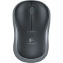 Belaidė kompiuterio pelė LOGITECH M185, juoda, pilka
