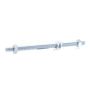 Strypas su 2 veržlėmis ir 2 poveržlėmis, M12 x 200 mm