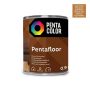 Grindų dažai Pentacolor Pentafloor, šviesiai rudi, 0.9 l