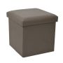 Pufas Domoletti XYF1368B, rudas, 38 cm x 38 cm x 38 cm