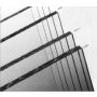 Organinis stiklas GPPS, 500 x 1000 x 2,5 mm