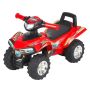 Paspirtukas – keturratis motociklas,  551, raudonas
