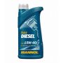 Automobilio variklio tepalas Mannol Diesel, 15W-40, 1 l
