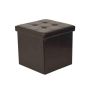 Pufas Domoletti XYF2108B, rudas, 38 cm x 38 cm x 38 cm