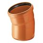 Lauko kanalizacijos alkūnė Magnaplast, Ø 110 mm x 30°