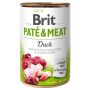 KONSERVAI ŠUNIMS „BRIT CARE DUCK & PATE“ 400 G