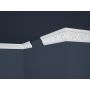 Lubų apdailos juostelės B-5, balta, 200 x 5.6 cm