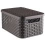 Daiktadėžė CURVER, 6 l, ruda, 29,1×19,8×14,2 cm