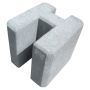 Betoninis sujungimas tvoros pamatui, 20 x 19 x 20 cm