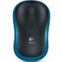 Belaidė kompiuterio pelė LOGITECH M185, juoda, mėlyna