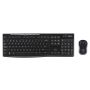 Klaviatūra Logitech MK270 EN, juoda, belaidė