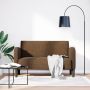 Loveseat sofa, ruda, 110cm, dirbtinė oda