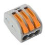  Laidų jungė Okko CMK-413, 3 x 0,08-4 mm², 400 V, 5 vnt.