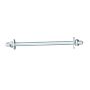 Strypas su 2 veržlėmis ir 2 poveržlėmis, M16 x 400 mm