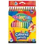Spalvoti pieštukai COLORINO JUMBO 51859PTR, 12 spalvų