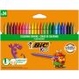 Vaškinės kreidelės Bic, 24 vnt