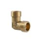 Alkūnė 212l, TDM Brass, 3/4", 90°, išoriniai sriegiai
