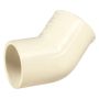 Alkūnė 4706-005, PVC-C, 1/2"x45°, klijuojamas vidus