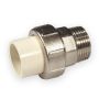 Adapteris 4733-407, PVC-C, 3/4" išor. srieg./klij. vidus