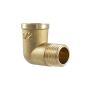 Alkūnė 210P, TDM Brass, 1 1/4", vidinis/išorinis sriegiai
