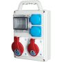 Modulinis skydas R-BOX B.SLIM-4S-2-S, 4 mod., 16A/32A IP44