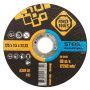 Pjovimo diskas Forte tools, 125 x 2.5 x 22.23 mm