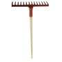 Grėblys su mediniu kotu OKKO HG1226-14