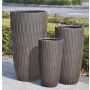 Vazonas Domoletti LT13918-2S, Ø 32 cm, rudas