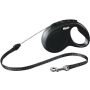 Pavadėlis FLEXI 22528, juodas, 5 m