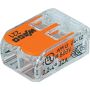 Laidų jungė Wago 221-412/5 2 x 0.2-4 mm², 450 V, 5 vnt.