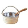 Saunos kubilas su samčiu FLAMMIFERA AP-010W, 5 l