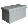 Pufas Domoletti XYF634B, baltas, 76.5 cm x 40.5 cm x 40.5 cm