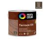 Tungų aliejus terasoms Pentacolor Terrace Oil, rudas, 2.7 l