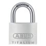 Kabamoji spyna Abus Titalium 54TI/50, 48 x 68 mm