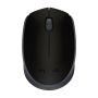Belaidė kompiuterio pelė LOGITECH M171, juoda