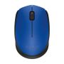 Belaidė kompiuterio pelė LOGITECH M171, mėlyna