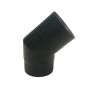 Dūmtraukio alkūnė WADEX D160 mm 45°