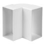 Ventiliacijos alkūnė EUROPLAST KLV, 110 x 55 mm, 90°