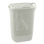 SKALBINIŲ DĖŽĖ „KNIT“ (57 l; 228391; BALTA)
