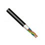 Kabelis Lietkabelis CYKY, 3 x 6 mm², juodas