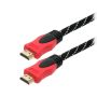 Laidas BLOW HDMI M, HDMI M, 5m, juodas/raudonas 92-057