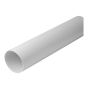 Ventiliacinis kanalas EUROPLAST D125, 1.5m