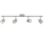 Kryptinis šviestuvas PHILIPS MERANTI 5031417E7, 4×35 W, GU10