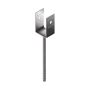 Atrama kolonai 50 x 40 x 90 x 4 mm, 200 x 16 mm