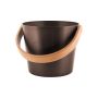 Kibiras saunai RENTO, aliuminis, rudas 5 l, 23 x 23 cm