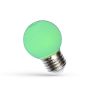 Lemputė Spectrum LED, P45, E27, 1W, žalios spalvos