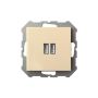 USB kroviklis LIREGUS EPSILON, smėlio spalvos