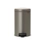 Šiukšliadėžė Brabantia NewIcon, pilka, 12l, 41.1x25.1cm