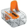  Laidų jungė Wago 221-412/20, 2 x 0,2–4 mm², 450 V, 20 vnt.